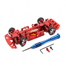 Metall-Upgrade modifizierter Rahmen für WLtoys 1/28 284121   K969 K979 K989 K999 P929 P939 RC Autoteile