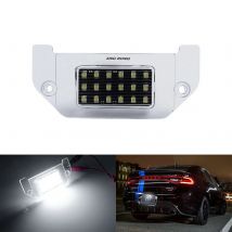 LED License Plate Light Lamp White For Dodge Avenger Challenger Charger 2008-14