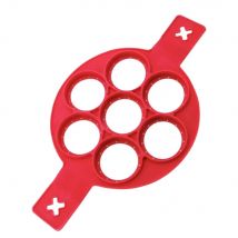 Stampo per Pancake e Uova Fritte in Silicone Riutilizzabile Antiaderente, Accessorio da Cucina