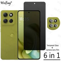 Protezione dello schermo privacy per Motorola Moto G86 Power Vetro temperato anti-spia per Moto G86 Power Glass per Moto G86 Power Glass