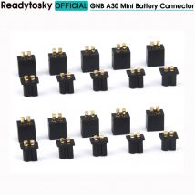 Gnb a30 mini batterie stecker stecker männlich weiblich mit kupfer rohrst ecker geeignet für rc 1s hohl becher winzige viera chsige drohnen