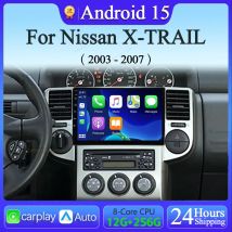 Android 15 Für Nissan X-TRAIL Xtrail 2003 2004 2005 2006-2007 Auto Radio Multimedia Video Player Drahtlose Carplay GPS KEINE 2din dvd