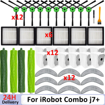 Per iRobot Roomba Combo j7 +, j9 +, 10 Max Robot Aspirapolvere Parte Principale Spazzola Laterale Filtro Hepa Mop Panno Accessori di Ricambio