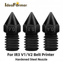 IdeaFormer IR3 V2 Düse aus gehärtetem Stahl 0,4/0,6/0,8 mm Hohe Temperaturbeständigkeit 300 ℃   für Ideaformer IR3 V2/V1 Riemen-3D-Drucker