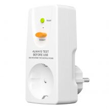 Eu Gfci auslaufsicherer Stecker Leistungsschalter Persönlicher Sicherheitsschutzstecker 16A ist für Haushaltsgeräte, Werkzeuge, Außenbereiche geeignet