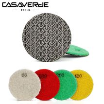 Casaverde 1Pc 50mm Electroplated Diamond Polishing Pads Fast Removal Tile Glass Concrete Stone Metal Grinding and Polishing