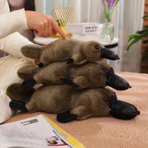 Realistico Platypus morbido soffice peluche cuscino Kawaii ragazze e ragazzi animali di peluche giocattoli peluche a becco d'anatra per i migliori regali di compleanno
