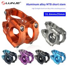 Lenker Vorbau Aluminium Legierung MTB Rennrad Vorbau Ultraleicht Hohe festigkeit Kurze 31,8 MM Fahrrad CNC Vorbau DH/AM/XC Fahrrad Teile