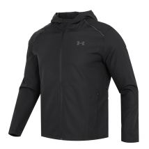 Giacca Underarmour Abbigliamento sportivo da esterno da uomo Viaggi quotidiani Corsa Allenamento Giacca casual antivento 1376795-001