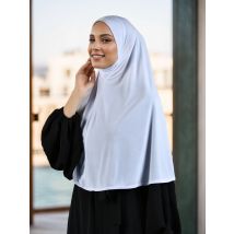 Muslimischer Baumwoll-Hijab für Frauen, einfarbig, lange Abays, weicher innerer Hijab, islamisches schlichtes Kopftuch, vollständige Abdeckung