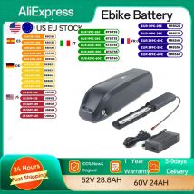Ebike-Elektrobatterie 48 V 14,4 Ah 36 V 20 Ah Ebike-Batterie Große Röhre Lithiumbatterie 21700 für 750 W 1000 W 1500 W Motor