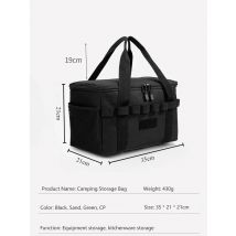 Men's military tactical camouflage hunting pistol bag outdoor camping picnic handbag folding portable tool storage bag
