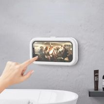 Wasserdichter Dusch telefon halter Drehwinkel verstellbarer Wand halter für die Badezimmer küche mit allen Telefonen