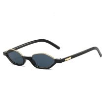 Occhiali da sole piccoli di design a mezza montatura da donna Cat Eye New Fashion Sun Shades UV400 Occhiali da sole di marca