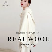Women Scarf Winter Wool Shawl  White Shawl Thickened Big size long Scarf 100% Wool scarf for Lades 2021 New Hot Sell Fashion