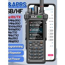 BAJETON BJ-9000 GPS APRS Walkie Talkies 10W CB 27Mhz Receive Bluetooth Programming Long Rang NOAA VOX RT-950 RT-950PRO Ham Radio