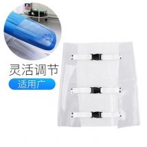 Kunststoff Klar Dental Stuhl Matte Kissen Fuß Pad Dental Sitz Einheit Staubdicht Abdeckung Schutz Mit Gummibändern Klinik Lieferant