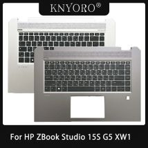 Neue Original Laptop US Latein Russische Tastatur Für HP ZBook Studio 15 G5 XW1 Palmrest Obere Abdeckung Top Tastatur Fall L30669-001