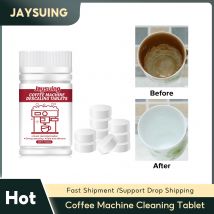 Tavoletta per la pulizia della macchina da caffè Tavoletta effervescente Agente disincrostante Detergente per macchie Prodotti per la pulizia della macchina domestica