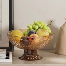 Uforu Obst tablett nach Hause Wohnzimmer Couch tisch Süßigkeiten Snack Tablett Licht Luxus Stil hohe Erscheinung Niveau Obst tablett