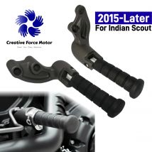 Beifahrer hintere Fußrasten Motorrad Fußstützen halterung Pedal für Indian Scout 2015-2024 Scout Bobber 2018-2024 Scout Sixty 2016-2024 Scout ABS Motorradzubehör