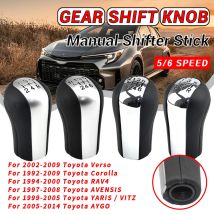 5 6 Velocità Pomello Del Cambio Leva Del Cambio Bastone Ghetta Boot Copertura per Toyota Corolla AYGO Verso RAV4 YARIS VITZ Accessori Auto