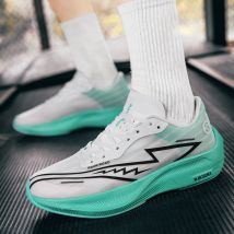 Turnschuhe Mann Hohe Qualität Nicht-Slip Casual Sport Schuhe Leichte Atmungsaktive Tennis Schuh Laufschuhe Carbon Platte Männer Trainer