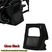 Glänzend schwarzer unterer Kinnspoiler für Harley Touring Street Road Glide Road King FLHR FLHX FLTR 2017–2023