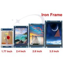 1,77 / 2,4 / 2,8 / 3,5 Zoll 240x320 320x480 SPI TFT Serial Port Modul 5V/3,3V PCB Adapter ST7789V/ST7796S LCD Display