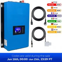 1KW 2KW Solar Grid Tie Inverter per pannello solare Batteria 1000W 2000W Limitatore per alimentazione fotovoltaica DC 22-65V45-90V AC 110V 120V 220V 230V