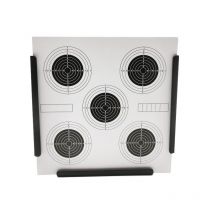 14cm x 14cm (1/2 "* 3/4") Trichter schwarze Pellet falle 20 Papier ziele für Luftgewehr-, Luftgewehr-, Pelletgun-, Stahl-und Kunststoff-Bbs