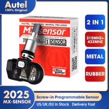 Autel MX Sensor 433MHZ 315MHZ TPMS Sensor strumenti di riparazione pneumatici 2024 nuova confezione 2 in1 MX-sensori funziona con TS508 russo in magazzino