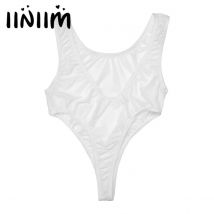 Frauen einteilige Badeanzüge Bade bekleidung hoch geschnittene Tanga Trikots Badeanzug Trikot Bodysuit Unterwäsche Strand Bade bekleidung