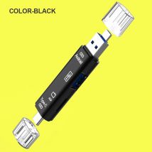 UTHAI C01 3In1 OTG-Kartenleser Typ C/MicroUSB/USB Hochgeschwindigkeits-Universal-TF/USB-Adapter für Android-Computer