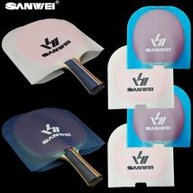 Folia ochronna dwustronna SANWEI na rakietę do tenisa stołowego, pyłoszczelna, antyoksydacyjna, osłona ochronna na gumę rakietki do tenisa stołowego, 1/2 szt.
