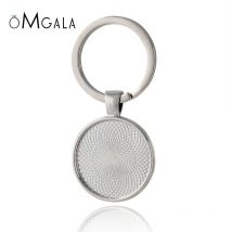 10 teile/los 25mm Cabochon Blank Schlüsselbund Anhänger Basis Handgemachte Schlüssel Kette Schlüsselring Fit 25mm Glas DIY Schmuck Machen zubehör