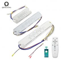 2.4G Intelligent LED Driver X2 X4 X6 Remote+ APP Control Color Brightness Dimmable Power Supply For Dual Color Ribbon Chandelier