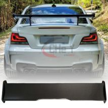 Alerón trasero de fibra de carbono forjado para coche, accesorio para BMW serie 1, E82, E88, 2006, 07, 08, 09, 10, 11, 12, 24, GTS