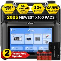 XTOOL X100 PADS Programmatore chiave Lettura/Scrittura Programmazione chip IMMO Chiave intelligente Strumento diagnostico per auto Scanner automobilistico CANFD DOIP FCA