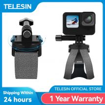 TELESIN-Correa de muñeca de mano con rotación de 360 grados, montaje de ajuste rápido para GoPro Hero 13, 12, 11, 10, 9, 8, 7, 6, 5, Insta360 Osmo Action SJCAM