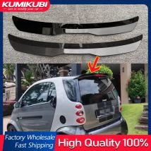 Für Benz Smart Fortwo Forfour 453 Schwarz Dach Spoiler ABS Material Auto Hinten Flügel Hinten Dach Spoiler Für Benz Smart fortwo 453 451
