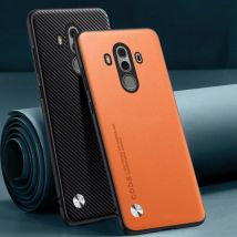 Custodia in pelle PU di lusso per Huawei Mate 10 Pro 10Pro Cover posteriore Custodia in silicone con protezione completa per Huawei Mate 9 Mate9