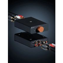 Fosi Audio V3 Stereo Power Amplifier 300W *2 TPA3255 Class D Mini Amp 2 Channel Audio Amplifier for Subwoofer Passive Bookshelf
