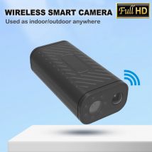 Mini telecamera di sicurezza domestica intelligente WiFi wireless per interni Vista remota Telecamera impermeabile esterna Rilevazione umana Standby per il sonno