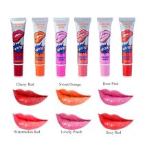 6 Farben Korea Peel Lippenstift Off Tattoo Magic Color Lip Stain Tint Langlebige Lipgloss-Sets für Frauen Farbige Matte Sexy Farbe