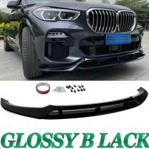 Frontstoßstange Lip Splitter Diffusor Body Kit Spoiler Bumper Guard Protector für BMW G06 X6 2020 2021 2022 M Sport glänzend schwarz