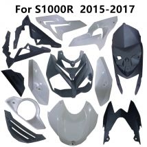 Motorrad für BMW S1000R 2015-2016-2017 Unlackierte Kunststoffteile Komponenten Verkleidung Hinten Schwanz Injektion Gugel Fall Seitenverkleidung