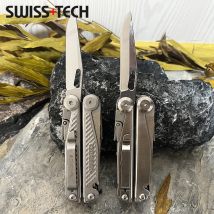 Swiss tech 18 in 1 multi tool klapp zange multifunktion ale handwerkzeuge tragbare taschen messer schere sah edc outdoor ausrüstung