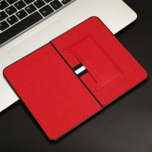 For Microsoft Surface Duo Phone Case for Surface Duo 1 with Card Slot Litchi Patterned PU Leather Shockproof Protective PC Cover