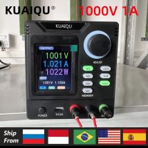 KUAIQU RS232/USB Alimentatore CC programmabile regolabile 1000V 400V 800V 600V1A 30V 10A 5A Memoria di archiviazione, uscita, software PC